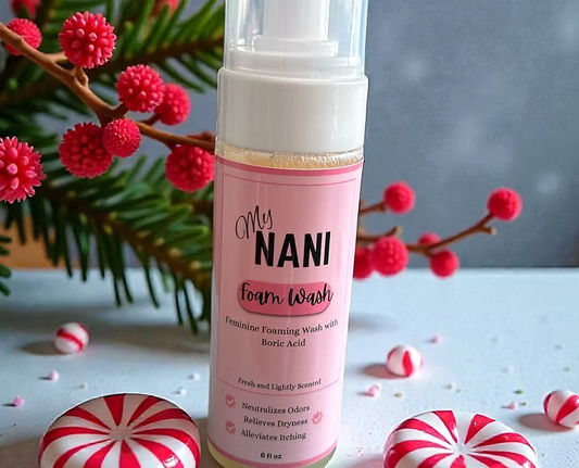 My Nani Foam Wash Refreshing Feminine Cleanser | Boric Acid Feminine Foam Wash My Nani | Gentle Daily Intimate Care Foam | My Nani pH Balanced Feminine Cleanser | Soothing & Refreshing Feminine Wash My Nani